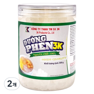 3K Producing 冰糖, 2個, 500g