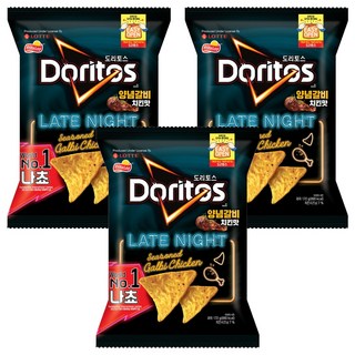 Doritos 多力多滋 玉米片 洋釀排骨炸雞口味, 3包, 172g