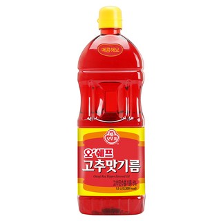 오뚜기 오쉐프 고추맛기름, 1개, 1.5L