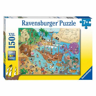 Ravensburger 維寶 拼圖 RV13349 XXL 150片 7歲以上, 海盜島, 1盒