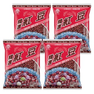 義峰食品 紅豆, 350g, 4包
