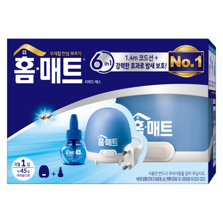 홈매트 리퀴드 에스 훈증기 코드형 + 리필 세트, 1개