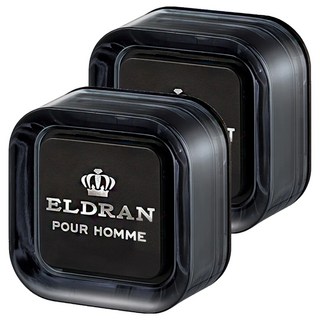 CARALL ELDRAN冷氣孔芳香劑 3535 2個, 白金沐浴香, 1組