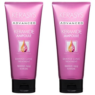 케라시스 케라마이드 극손상 클리닉 트리트먼트, 200ml, 2개