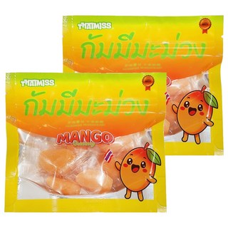 Thai Miss 泰國 泰想念 芒果寶寶 芒果軟糖 72g - 泰國道地風味 Q彈口感 獨立包裝方便攜帶, 2袋