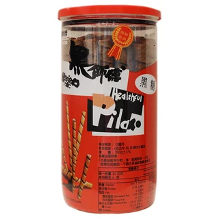 黑師傅 捲心酥 黑糖口味 香脆酥口, 200g, 1罐