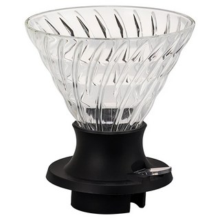 HARIO Switch浸漬式濾杯組, 耐熱玻璃、矽膠、PCT樹脂、JIS SUS304不鏽鋼, 360ml, 1組