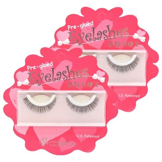 台灣 COSMOS 自黏假睫毛, V-2, 2組