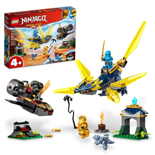 樂高 LEGO 71798 旋風忍者 赤蘭與亞林的幼龍大戰 Nya and Arin's Baby Dragon Battle, 157片, 4+, 1盒