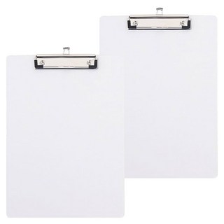 ABEL 力大牌 晶典磨砂壓克力板夾 A4, 66249-CL, 2個