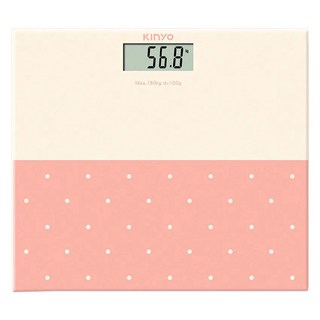 Kinyo 日系甜美造型 體重計, DS-6573, 粉色, 1個