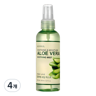 은율 알로에 수딩 미스트, 150ml, 4개