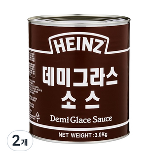 하인즈 데미그라스 소스, 3kg, 2개