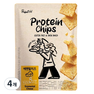 samlip 三立 蛋白豆腐脆片 艾曼塔起司風味, 50g, 4包