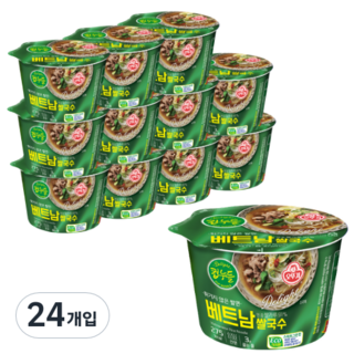 OTTOGI 不倒翁 碗裝越南米線, 88.5g, 24入