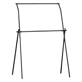 日月鉄工所 鐵男衣架套裝組 台灣製 鐵男天花板與邊桌皆可通用