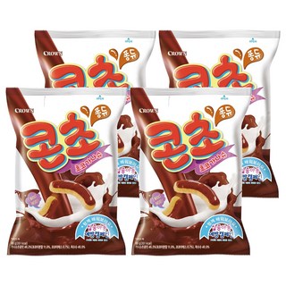 크라운 콘초 초코가나슈, 66g, 4개