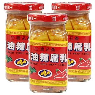 大全 蔴油辣腐乳, 120g, 3罐