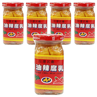 大全 蔴油辣腐乳 台灣名產, 120g, 5罐