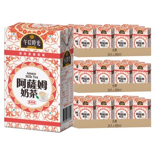 光泉 午后時光 阿薩姆奶茶, 無奶精添加, 使用真實茶葉, 24入, 300ml, 72入