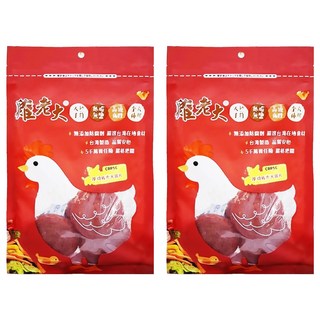 雞老大 厚切雞肉大圓片 犬用，全犬種適用，美味自然甘甜，低脂無鹽嗜口性佳，營養不流失，無添加防腐劑, 雞肉, 100g, 2包