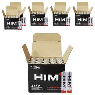 HIM 鹼性AAA電池 量販包, 20入, 6個