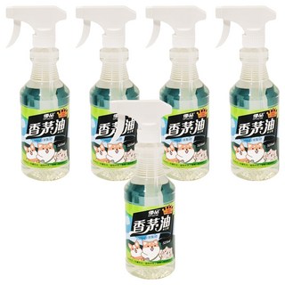 優品 森之萃油噴槍 525ml 台灣製造, 5瓶, 香茅