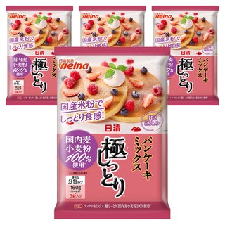 日清 極致濕潤鬆餅粉, 480g, 4個