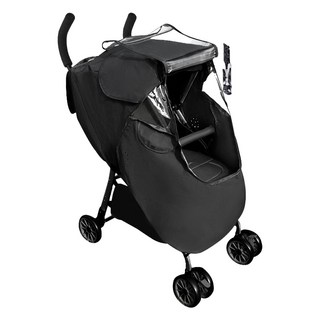 조이올리 유모차 방풍 커버, 블랙, 1개