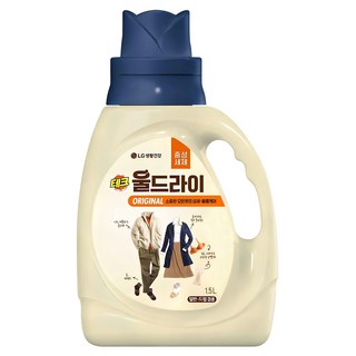 테크 울드라이 오리지널 중성세제 본품, 1.5L, 1개