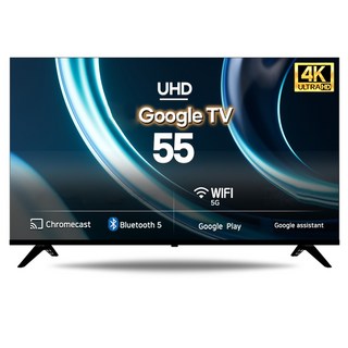 시티브 4K UHD IPS패널 구글OS 1등급 스마트TV, 139cm(55인치), 55 UHD GTV, 스탠드형, 방문설치