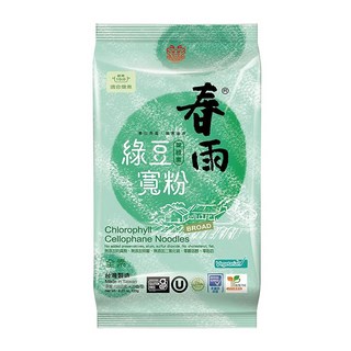 龍口 春雨綠豆寬粉 不含防腐劑 無膽固醇 全素, 120g, 1包