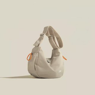 ViVEMO Niki天然大容量肩背包斜背包 10709, 米色