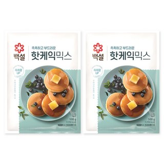CJ BEKSUL 白雪 鬆餅預拌粉, 2個, 500g