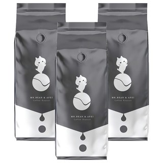 西達摩可可旋風咖啡豆一磅, 咖啡豆(無研磨), 450g, 3包