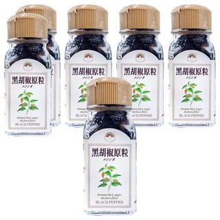新光洋菜 純高山黑胡椒原粒 原產地印尼, 28g, 6罐