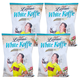 Kopi Luwak WHITE COFFEE CARAMEL 三合一咖啡, 20g, 18包, 4袋