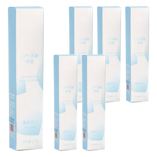 口腔清新噴霧 S329 薄荷蘇打, 33g, 6瓶