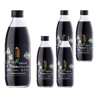 陳稼莊 即飲桑椹汁 加糖, 300ml, 5瓶