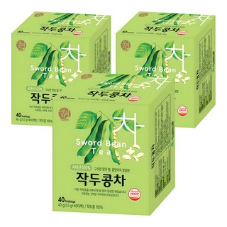 우리차 작두콩차, 1g, 40개입, 3개
