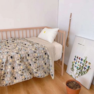 bebehome 柔軟親膚顆粒安撫毯 親子荳荳被 四季款, 恐龍家族