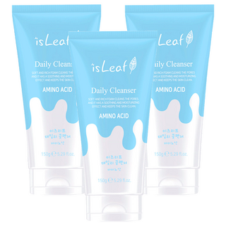 isLeaf 溫和柔膚潔顏乳 胺基酸, 150g, 3件