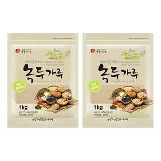 柳氏綠豆粉, 1kg, 2個