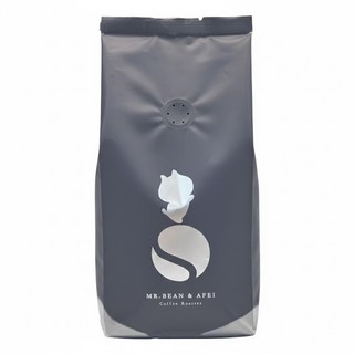 MR.BEAN&AFEI 豆豆先生與他的阿肥 哥倫比亞咖啡豆 450g, 咖啡豆(無研磨), 1包