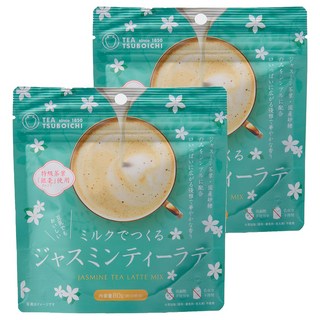 TEA TSUBOICHI 坪市製茶 茉莉花茶粉 沖泡用, 2包, 80g, 1包