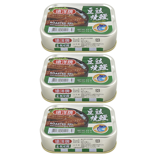 遠洋牌 豆豉燒鰻, 100g, 3個