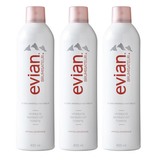 evian 依雲 天然礦泉護膚保濕噴霧, 400ml, 3件