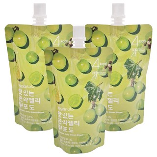 sugarlolo INTAKE 蒟蒻果凍飲 白葡萄風味 小包裝方便攜帶, 150g, 3包