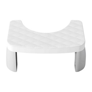 小麥購物 馬桶腳踏凳 L100, 珍珠白