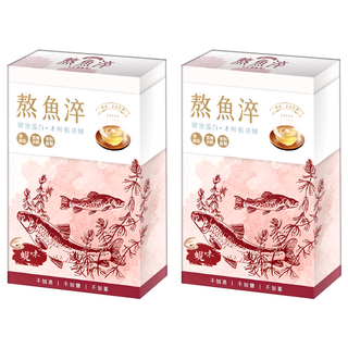 Fresh&Tasty 虱故鄉 熬魚淬 補氣蜆味 虱目魚 新鮮大文蛤, 3包, 70ml, 2盒